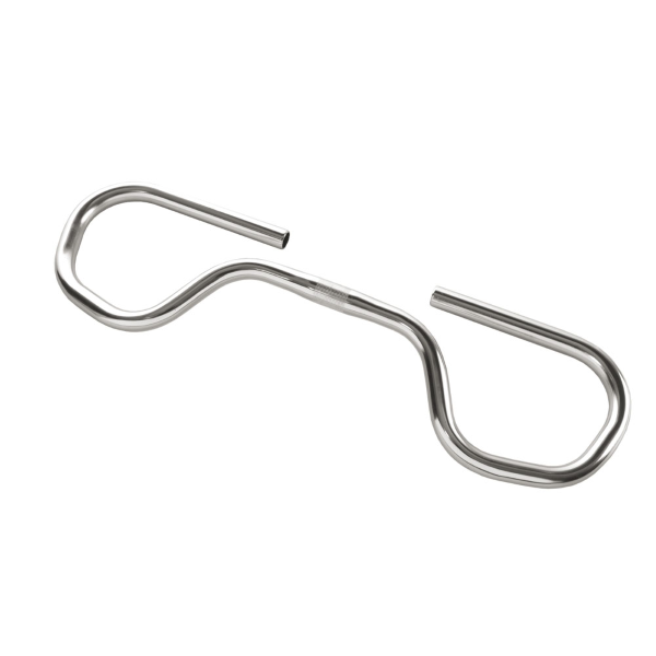 Easy - Manubrio Touring 25,4x590mm, colore silver polish