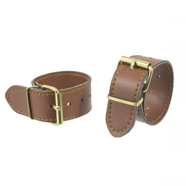 Easy - COPPIA LACCI IN PELLE per cestino VIMINI JUNIOR