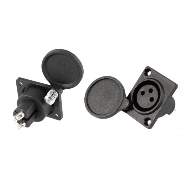 Ebike Battery - Presa a pannello 3 pin per batteria al litio