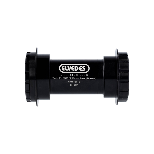 Elvedes - Movimento centrale Road/Gravel TWIST FIT PF30/BB30 per perno 24 mm SHIMANO