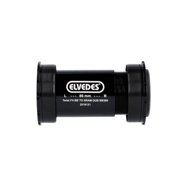 Elvedes - Movimento centrale Road/Gravel TWIST FIT BB386 per perno SRAM DUB