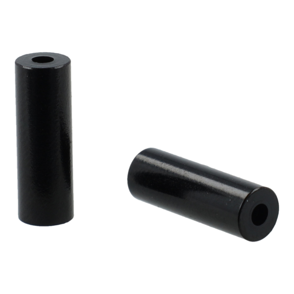 Elvedes - CAPOGUAINA D.3,65/4,05X12MM - 50 PZ, ALLUMINIO, NERO