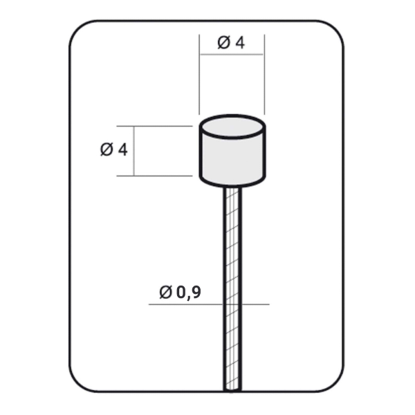 Elvedes - Cavo cambio testa slim (4x4 mm)