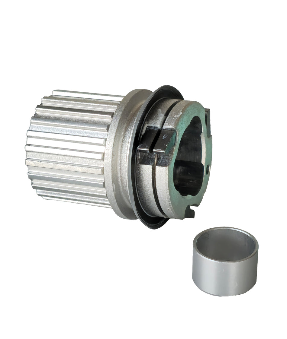 Corpetto RL micro spline MTB 12v. Alluminio c/distanziale e guarnizione