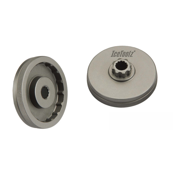 Icetoolz - Estrattore calotte filettate movimento centrale per Per Shimano© Hollowtech II