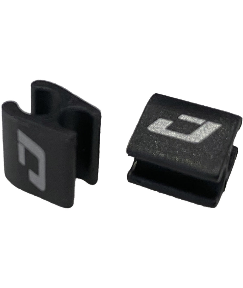 Haken für Brems- und Dropper-Züge aus schwarzem Nylon (4 Stk)