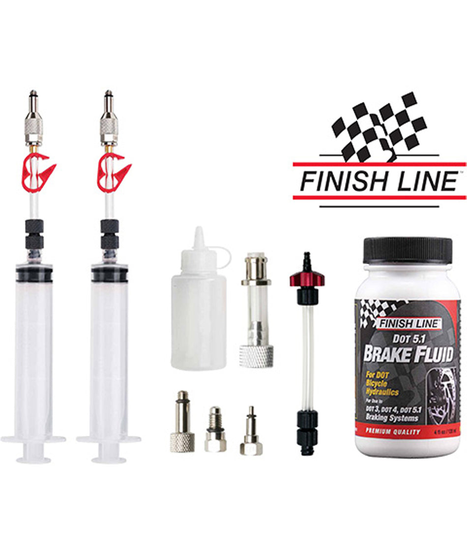 Kit Jagwire di spurgo/cambio PRO BLEED per olio DOT con confezione olio 120ml