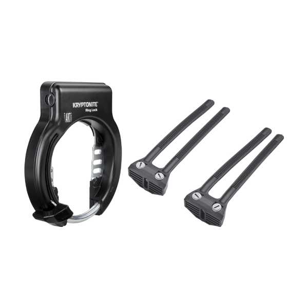 Kryptonite - Lucchetto arco al telaio RING LOCK (montaggio fascette flexible mount)