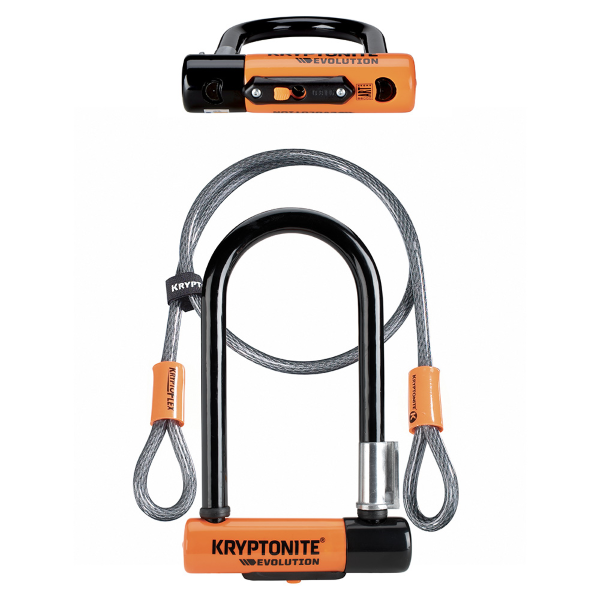 Kryptonite - Lucchetto U-Lock MINI-7 CON CAVO