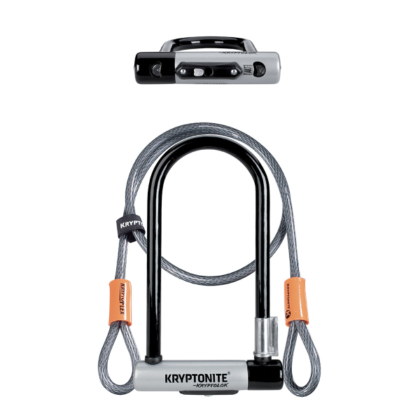 Kryptonite - Lucchetto U-Lock KRYPTOLOK STANDARD CON CAVO