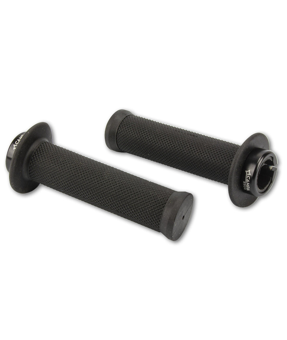 Manopole Campa Bros HS ASSAULT nere con anello di blocco