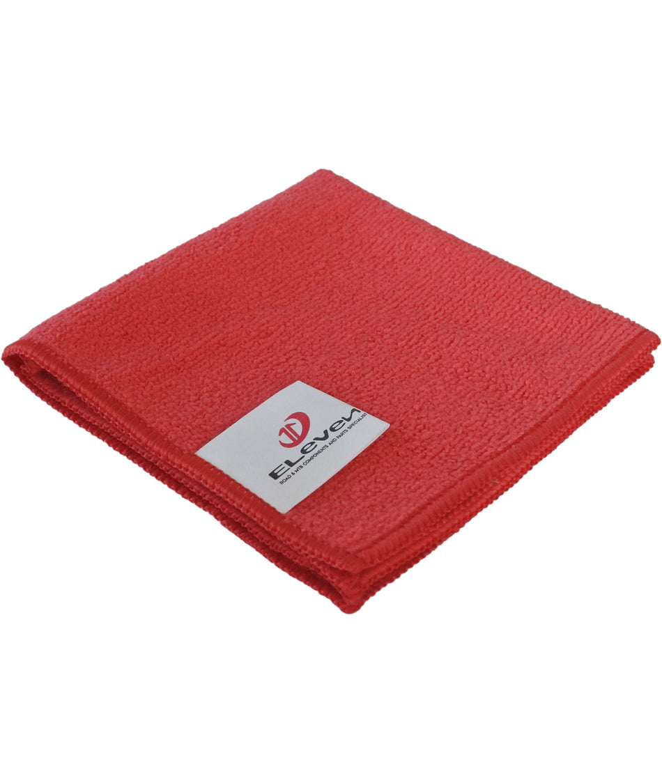 Panno Eleven in microfibra 30x30 cm rosso