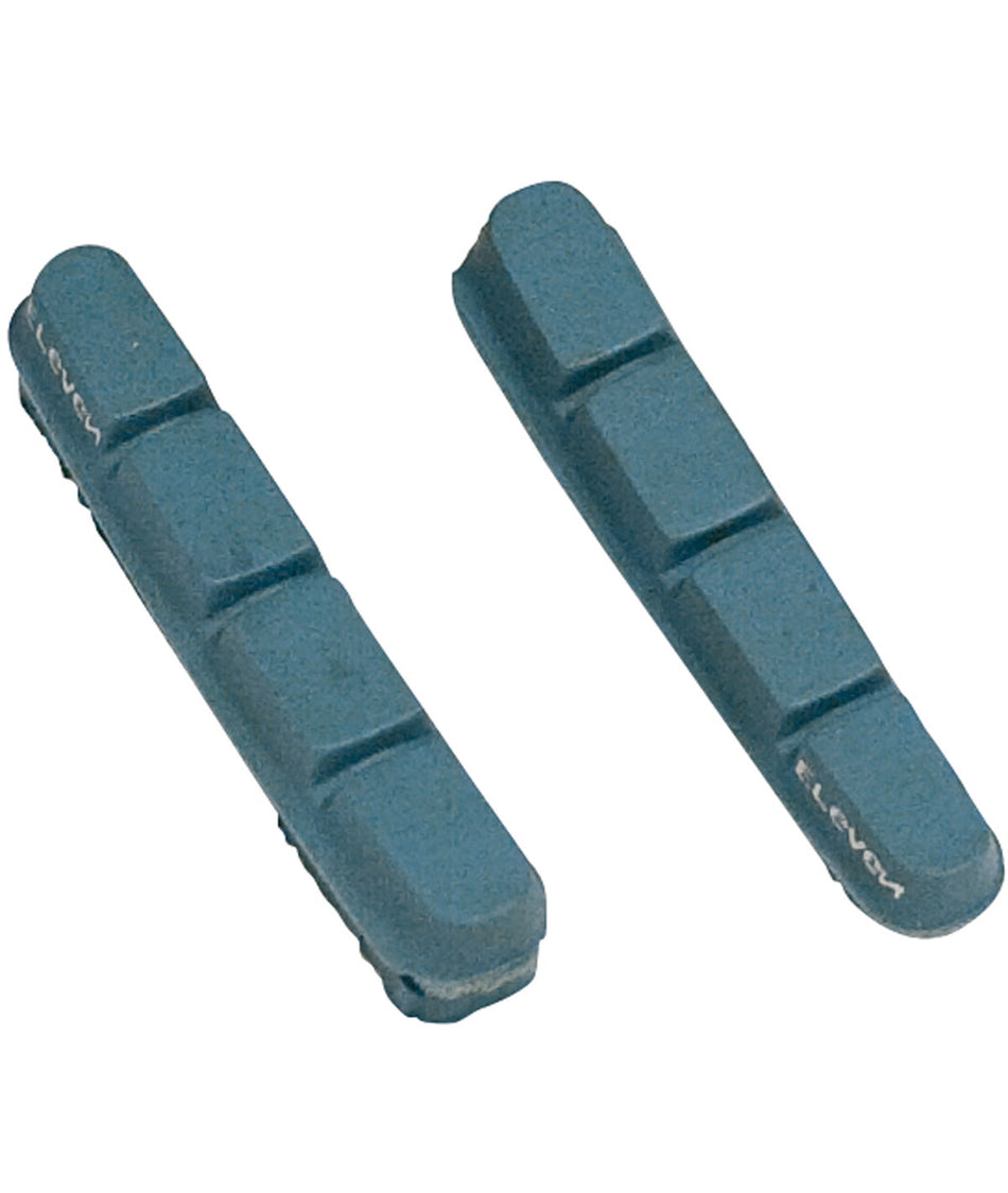 Pattini corsa Eleven di ricambio Blue Compound tipo Shimano cerchi in carbonio