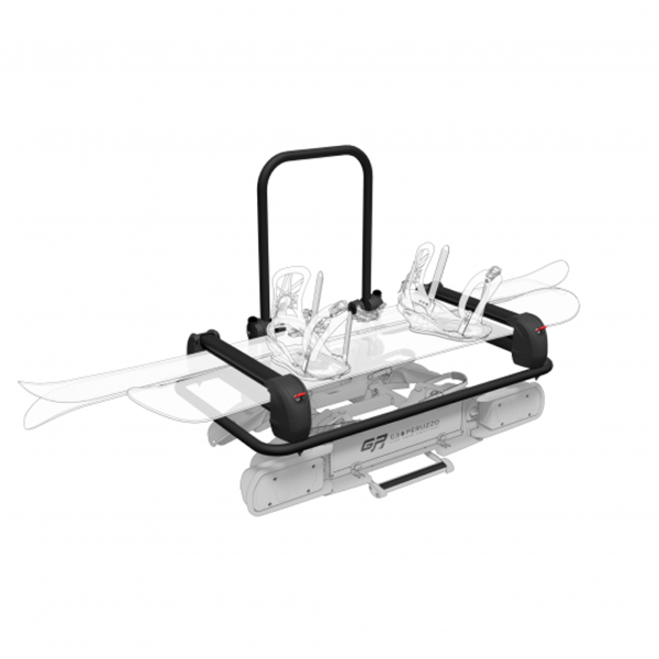 Peruzzo - Portasci per portabici da gancio traino