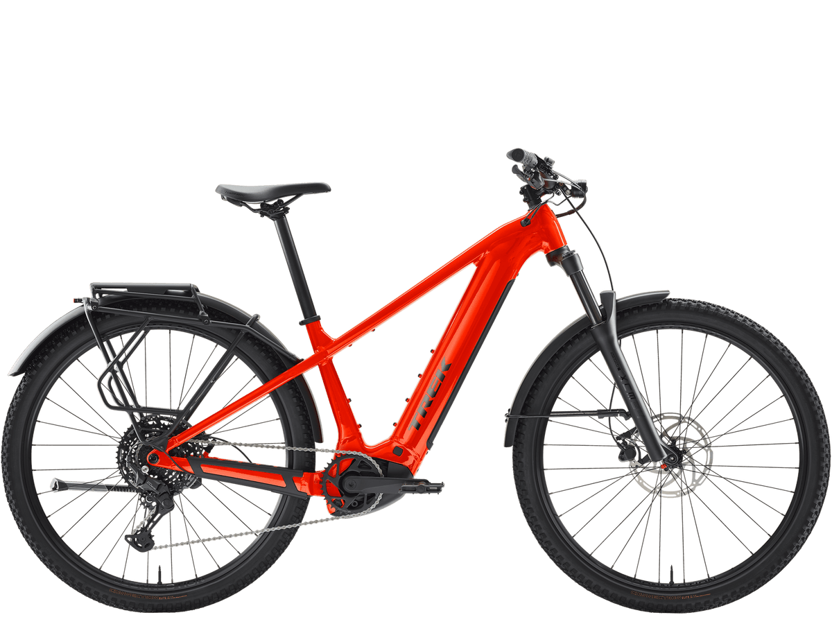 Trek Powerfly+ 4 Equipped 800 Gen 5 Radioactive Red / Black Chrome