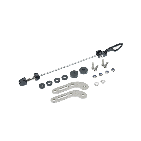 Racktime - Adattatore per portapacchi posteriore su telai QR sgancio rapido