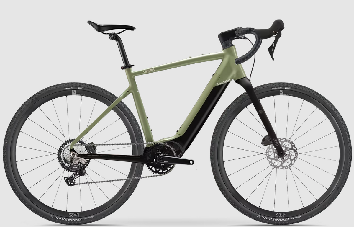 e-gravel bike 500wh Basso Vega Gravel - Polini EP3+