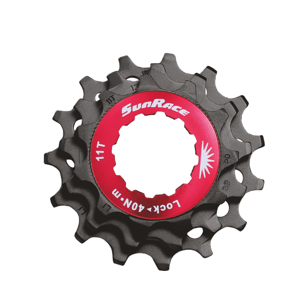 Sunrace - KIT GHIERA + 3 PIGNONI per cassette SunRace 12V HG