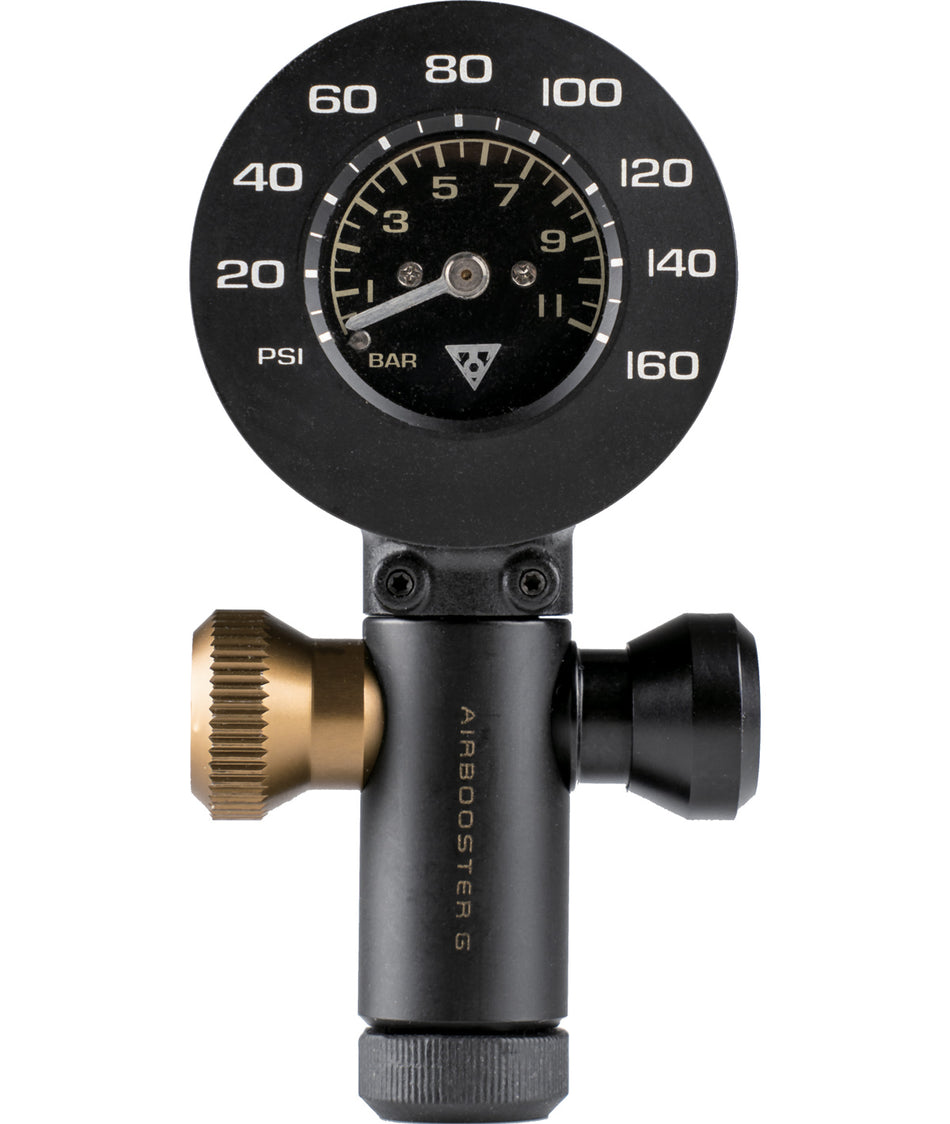 Airbooster Topeak CO2 G+ 2 in 1 manometro 11 bar/160 psi