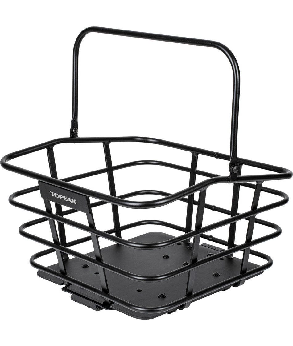 Topeak cestino anteriore/posteriore Urban basket DX (18 L) con attacco MTX Quicktrack 2.0