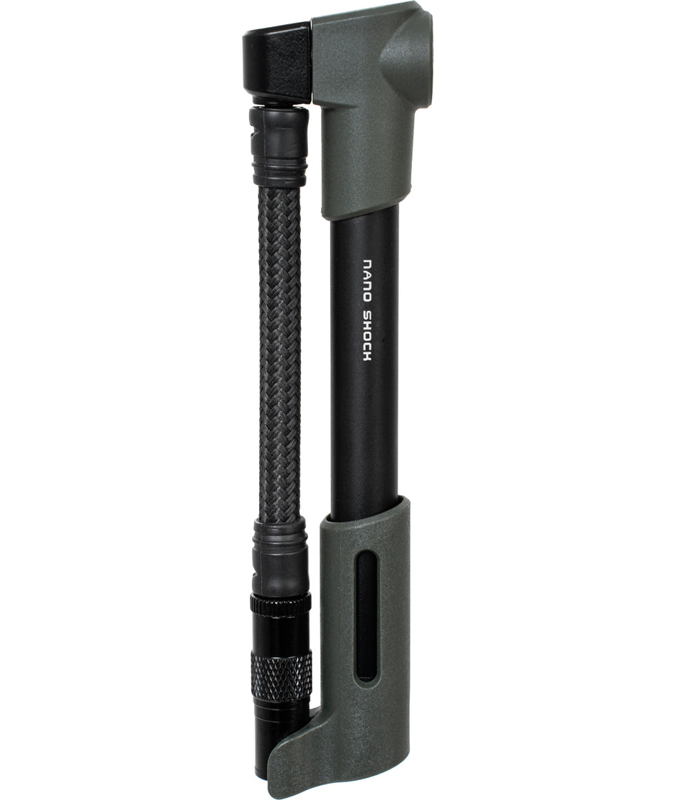 Minipompa per ammortizzatori Topeak nano shock con valvola Pressure-Rite