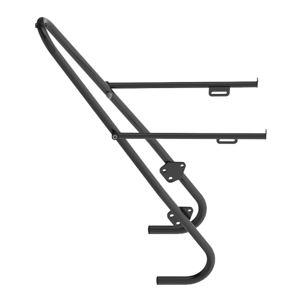 Tubus - Portaequipajes delantero de acero TARA LOWRIDER - 26"-28", negro