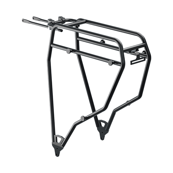 Tubus - Portaequipajes trasero de acero PADUA compatible con sistema Ortlieb QL3.1 - 28", negro
