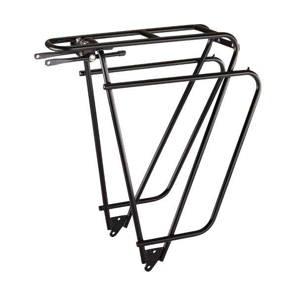 Tubus - Portaequipajes trasero de acero LOGO CLASSIC - 26"-28", negro
