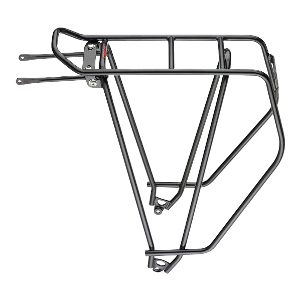 Tubus - Portaequipajes trasero de acero LOGO EVO - 26"-28", negro