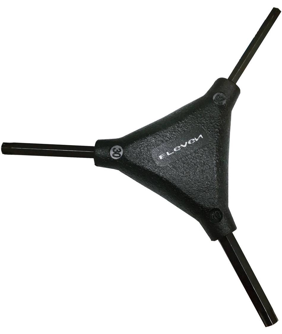 Chiave Eleven a Y brugole torx da T25, T30, T40