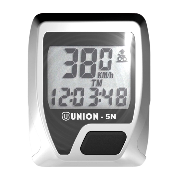 Union - Ciclocomputer UNION-N 5 funzioni con filo