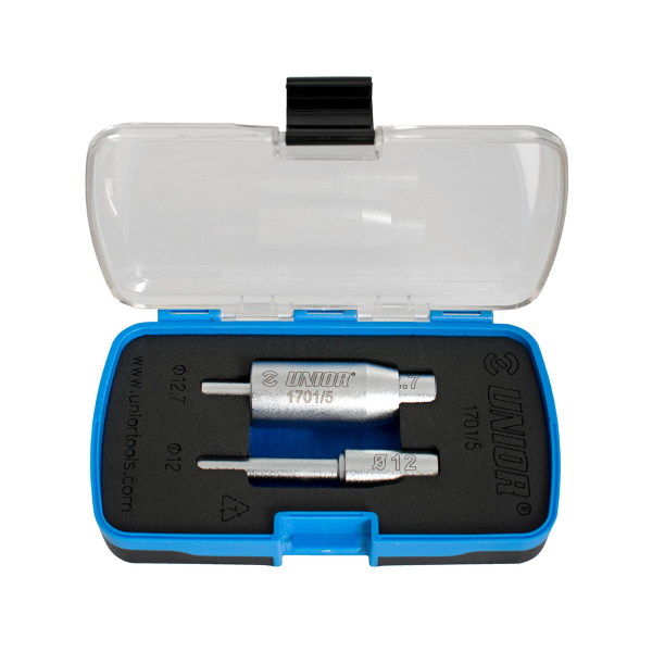 Unior - Set estrattori boccole ammortizzatore 1701/5 - 12 - 12,7 mm