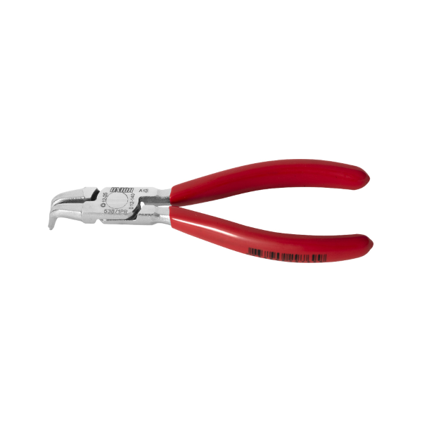 Unior - Pinza piegata per seeger interni 538/1PR - per seeger 12-25 mm