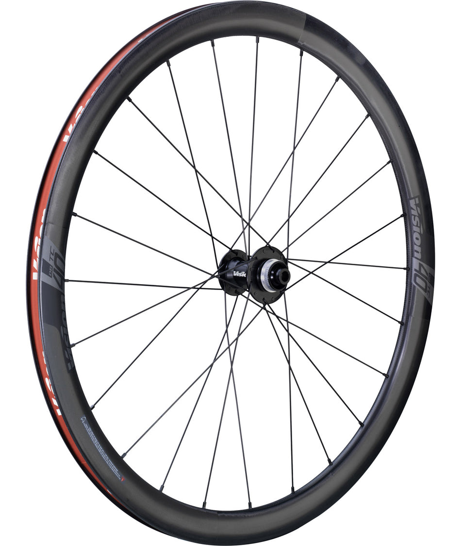 Ruote Vision TC 40 DB copertoncino centerlock tubeless