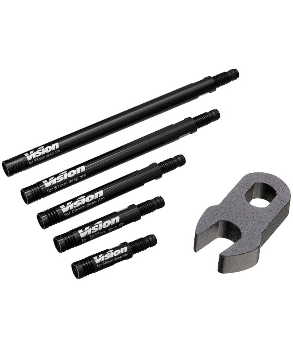 Prolunga Vision valvola ALU + chiave E0310