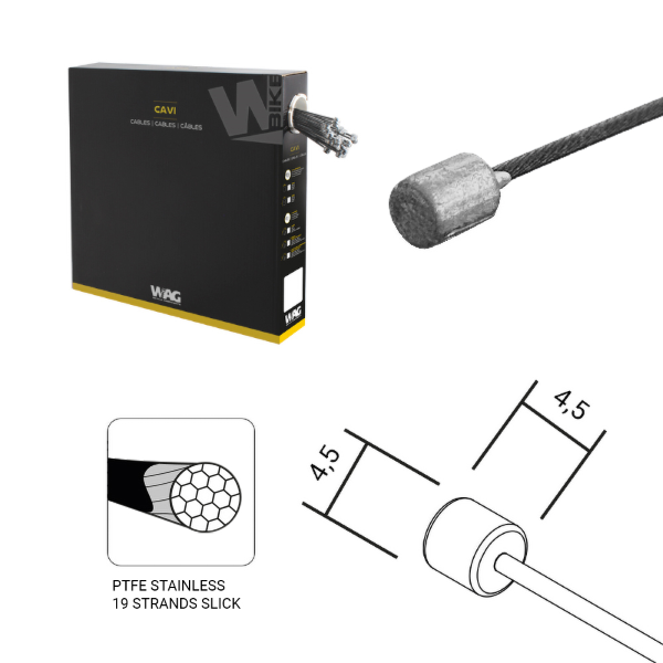Wag - Cavi cambio teflonato Shimano