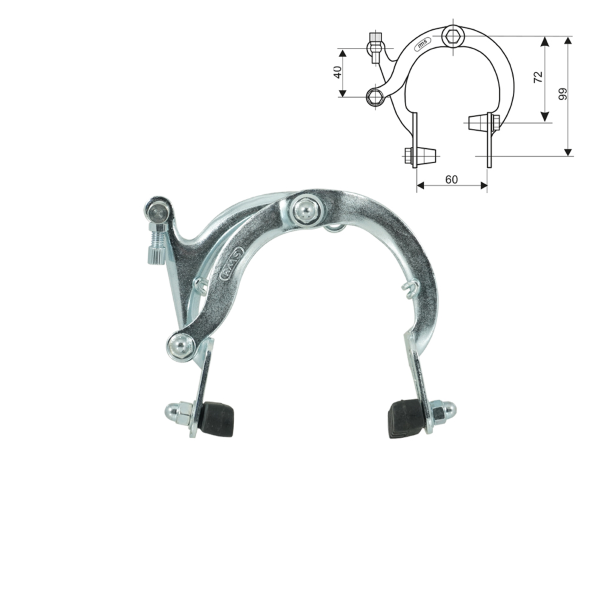 Wag - COPPIA FRENI A GANASCIA JUNIOR - 2 PZ, 72/99 MM