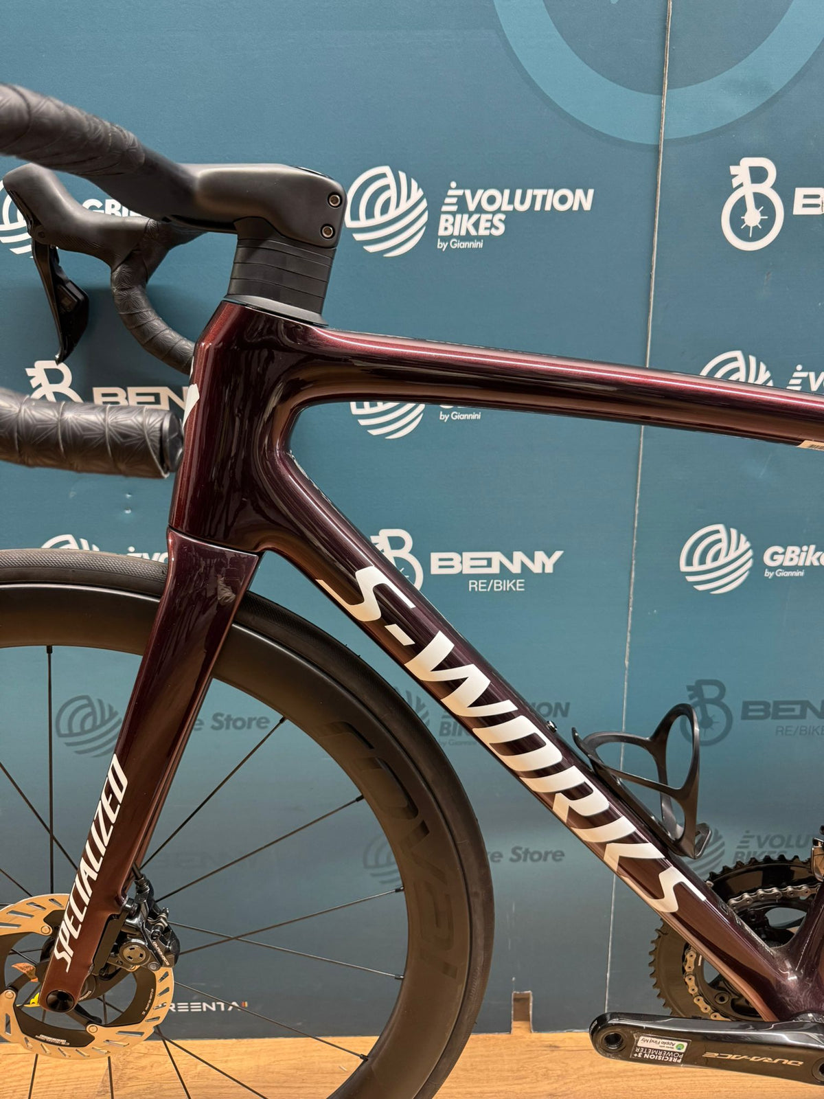 s works e rennrad S-Works Tarmac SL8 Dura-Ace Di2 12-fach Größe 56