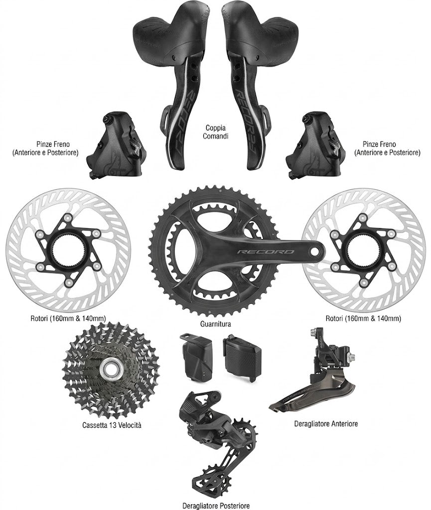Grupo Campagnolo Record Wireless 13v