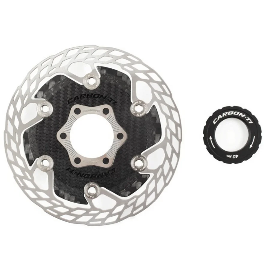 Disco Freno Carbon Ti X-Rotor Aero Center Lock