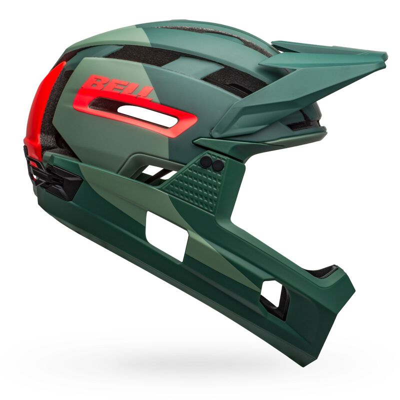 bell mtb helm mit abnehmbaren kinnschutz Bell Super Air R Spherical + Mips Helm