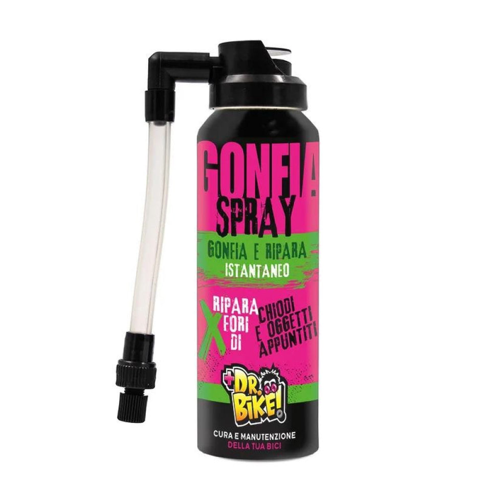 Dr Bike Gonfler et Réparer Spray 125 ml