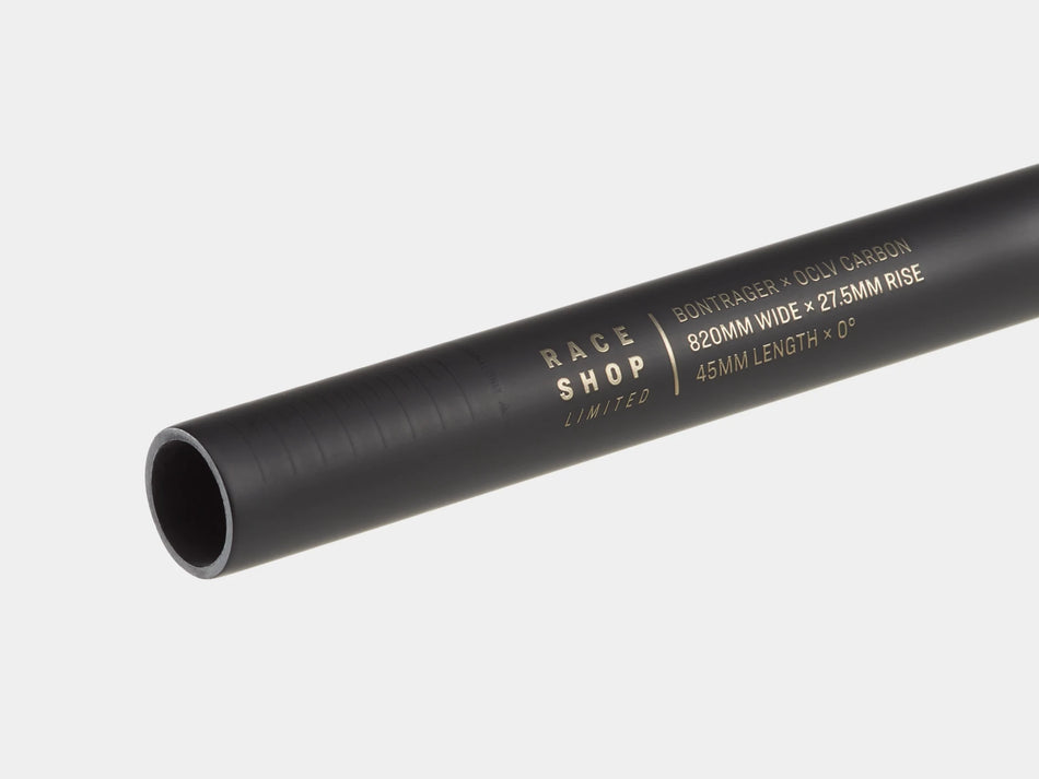 Cintre intégré Bontrager RSL 820 mm 0° - Hauteur 27,5 mm