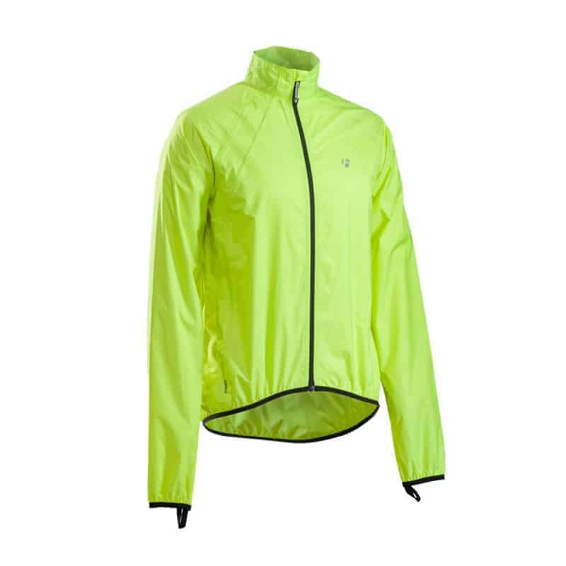 GIACCA ANTIVENTO BONTRAGER PACKABLE STORMSHELL colore GIALLO FLUO