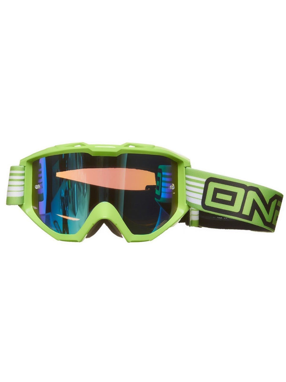 Maschera O'Neal B1 RL Goggle Flat colore Green/Radium