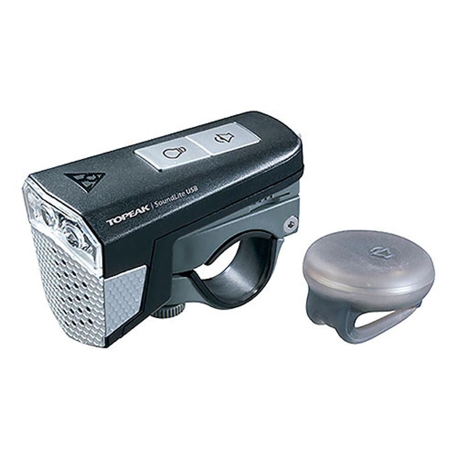 Topeak Soundlite USB Front Light avec capteur de son