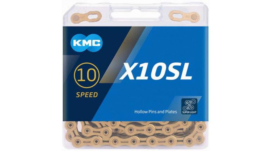 Catena KMC X10SL Gold - 10 Speed / 114 Links